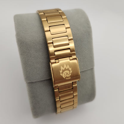 .Raskll. 769 / 35mm Stainless Steel Watch (Gold)