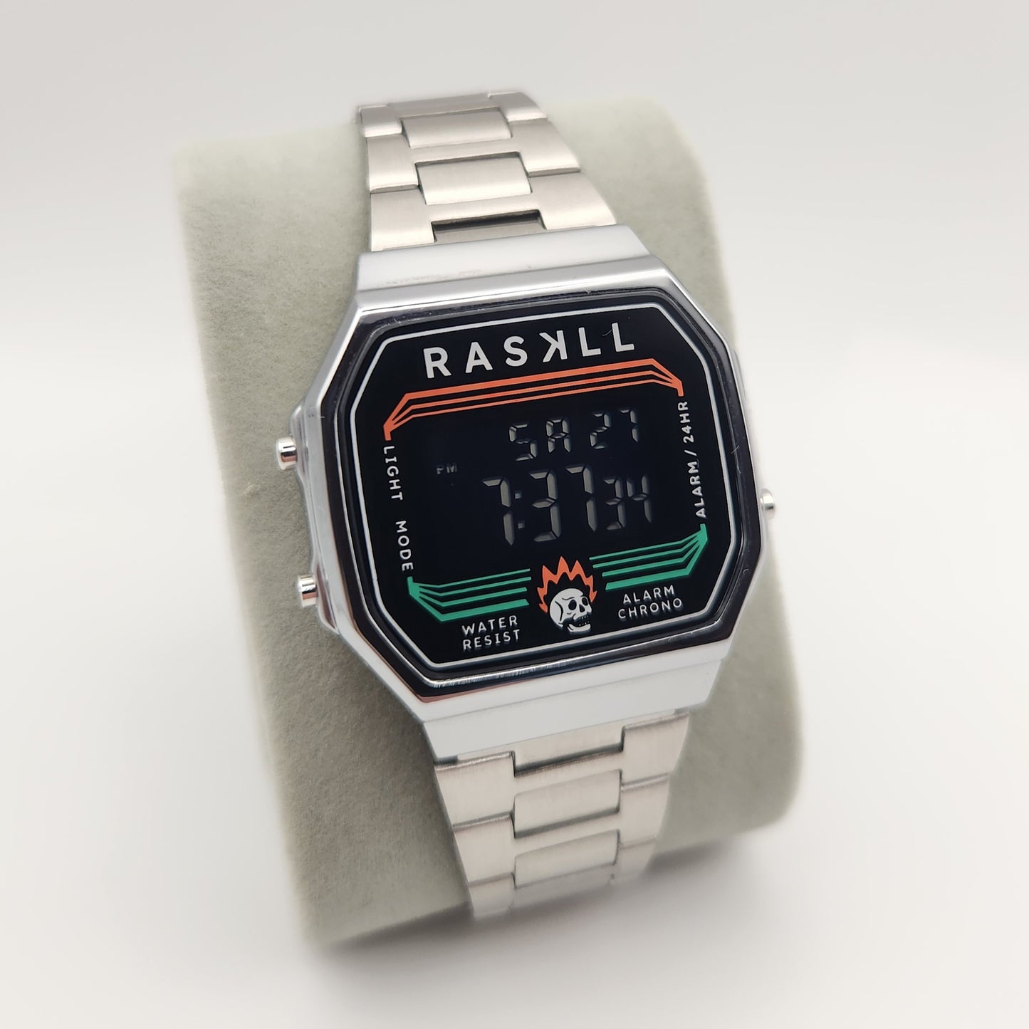 .Raskll. 769 / 35mm Stainless Steel Watch (Silver)