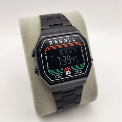 .Raskll. 769 / 35mm Stainless Steel Watch (Black)