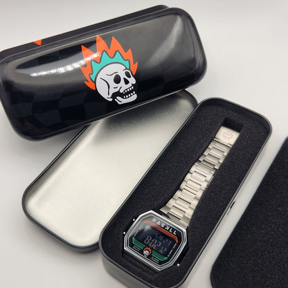 .Raskll. 769 / 35mm Stainless Steel Watch (Silver)
