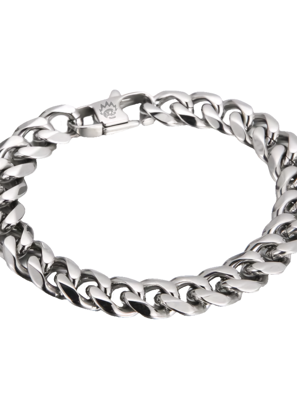 Cuban Link / 9mm Stainless Steel (Silver)