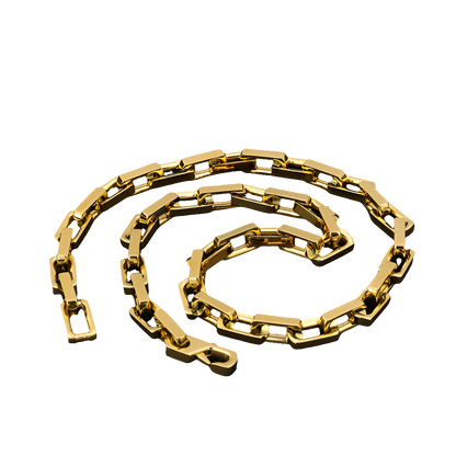 .Hellion Chain / 10mm Stainless Steel (18KGold) 24"